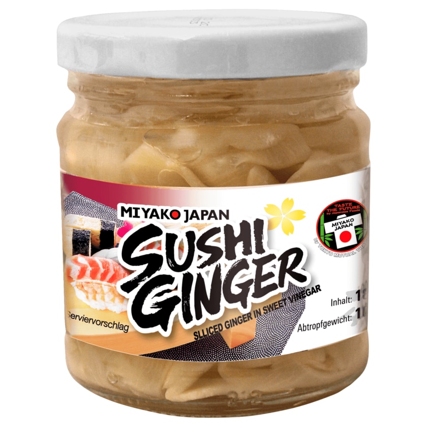Miyako Sushi Ginger 110g